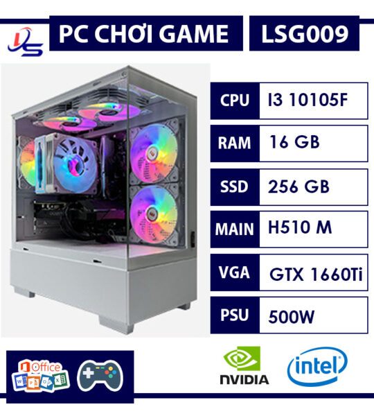 PC GAMING i3 10105F GTX 1660Ti