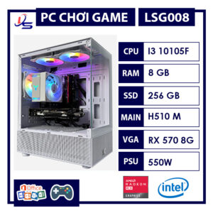 PC GAMING i3 10105F RX570 8GB | RAM 8GB | SSD 256GB