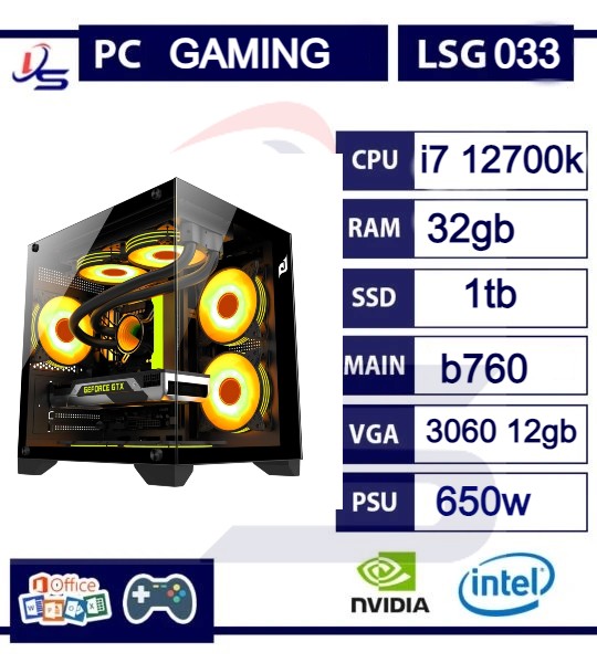 i7 12700k 3060
